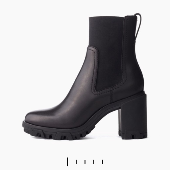 Rag Bone Shiloh High Black Boots
